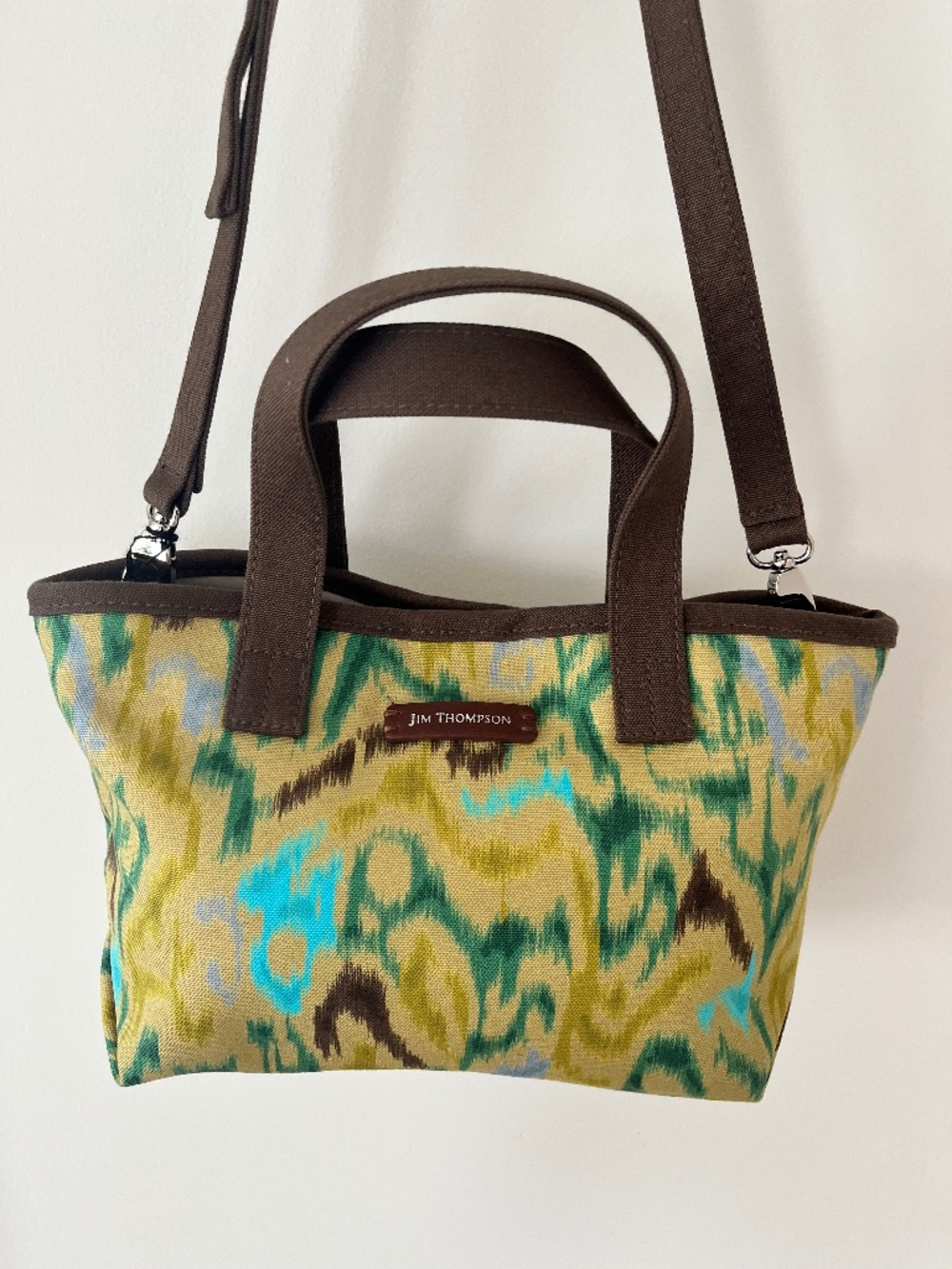 Jim Thompson crossbody ikat print bag